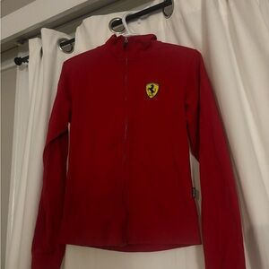 Ferrari Red Casual Jacket